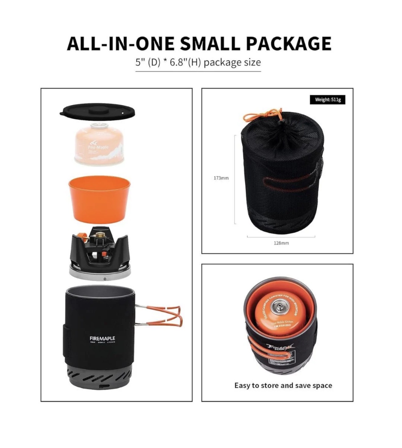 Fire maple cooking system